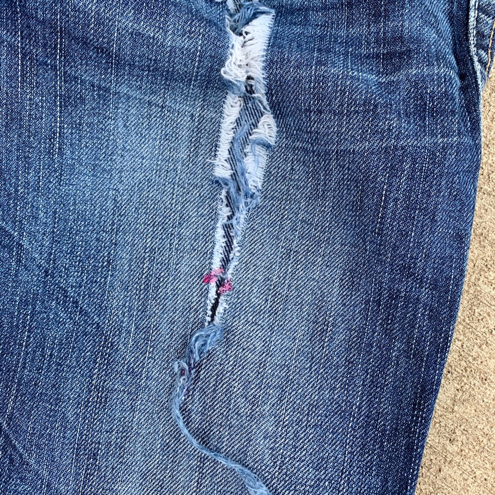 silver bootcut jeans - Picture 3 of 6